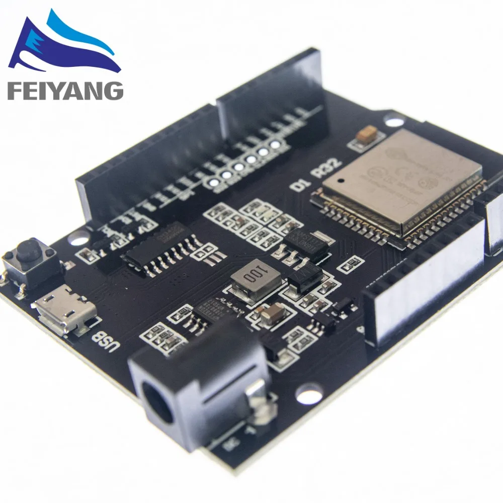 ESP32 для Wemos D1 Mini Arduino UNO R3 R32 WIFI Беспроводная Bluetooth макетная плата CH340 4M Memory
