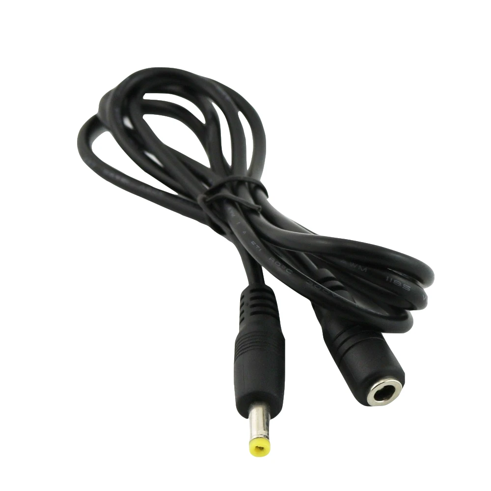 1x DC Power 4.0 x 1.7mm Male To 4.0 x 1.7mm Female Jack Extension Connector Adapter Cable Cord 90cm