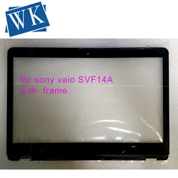 

Free Shipping for Sony vaio SVF14A SVF14AC1QL SVF14A15CXB SVF14A16CXB 14" laptop touch screen glass Digitizer with frame