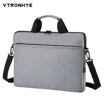 

Laptop Bags 13.3 14 15.6 inch Waterproof Notebook Bag Sleeve for Macbook Air Pro 13 15 Computer Shoulder Handbag Briefcase Bag