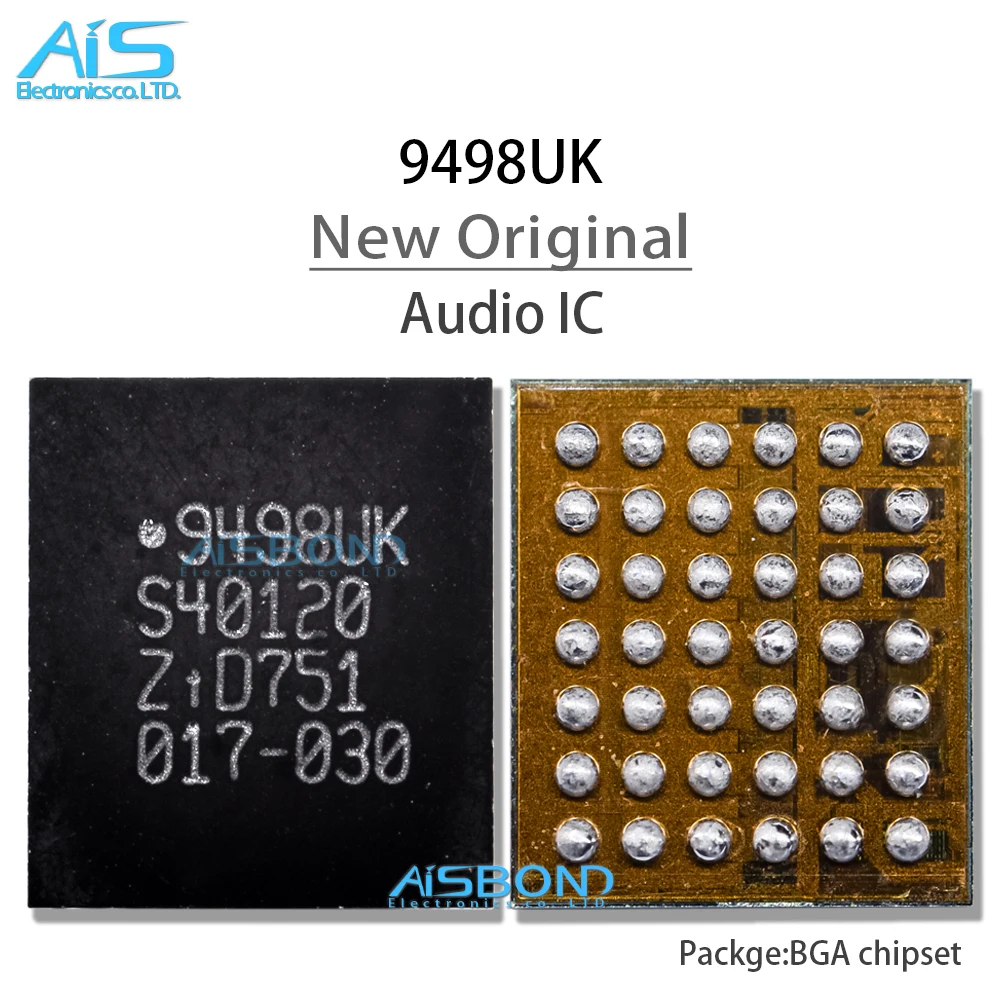 

2-10Pcs/Lot 9498UK Power supply audio IC for Huawei P20 Glory V9 V10 Audio code ic Sound chip