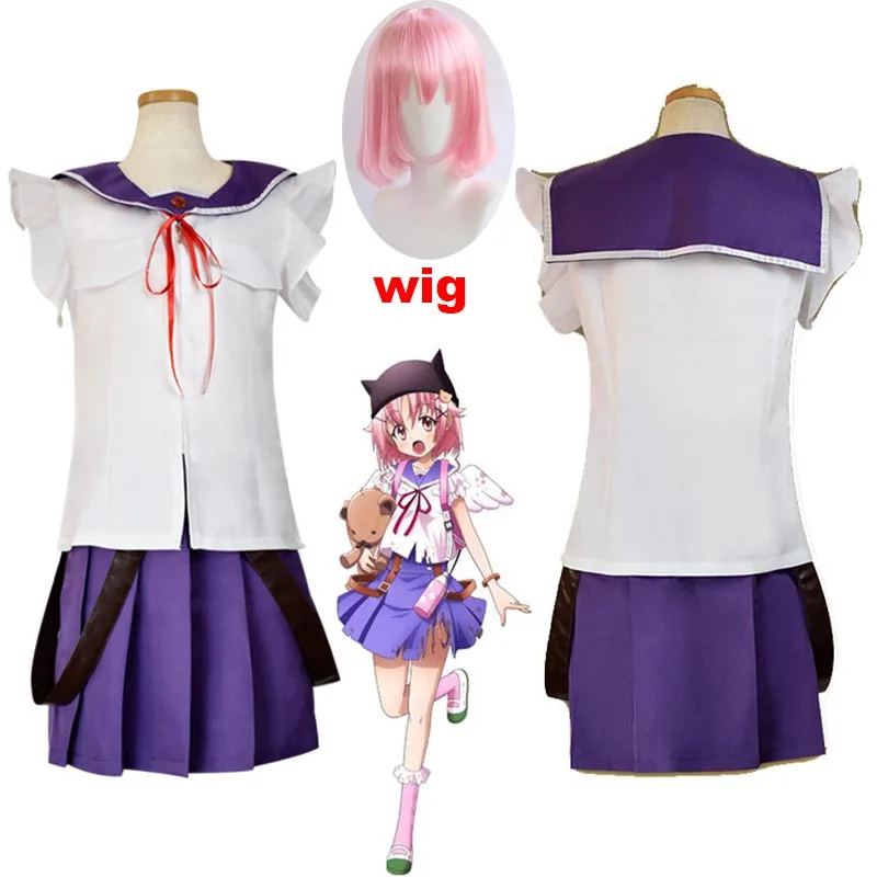 

Костюм такея Юки из аниме Owarimonogatari для косплея, Летний Новый Повседневный костюм для колледжа, полный комплект (топ + юбка + пояс)