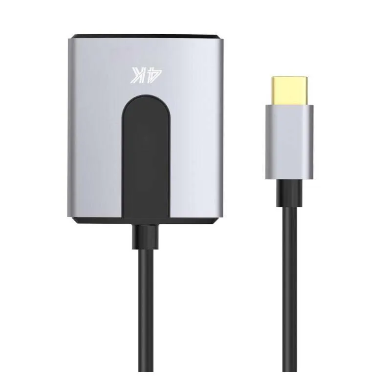 Usb type C к HDMI кабель адаптер 4 к 60 Гц USB 3,1 USB C к HDMI адаптер конвертер «Папа-мама» для ПК ТВ дисплей для Macbook