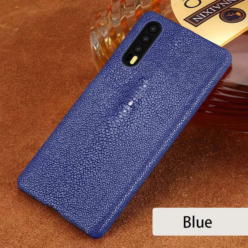 Blue Чехол для телефона s для huawei P20 P30 mate 10 20 Pro lite чехол Y6 Y9 P Smart жемчужный чехол из рыбьей кожи для Honor 7X 7A 8X max 9 10 Lite - Цвет: Blue