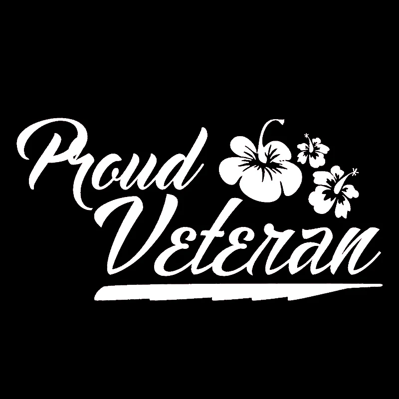 

16*8cm PROUD VETERAN Decal Sticker Be Different Motorcycle SUVs Bumper Car Window Laptop Car Stylings