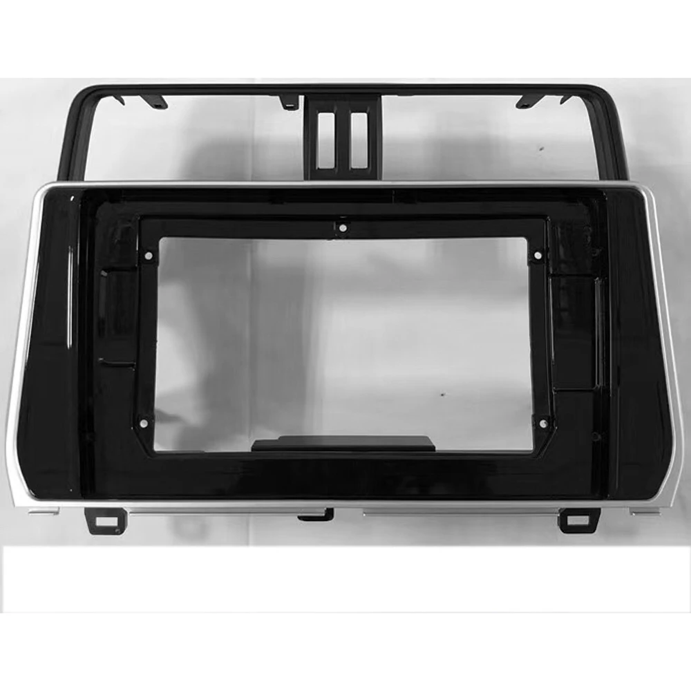 ZHUIHENG 2 Din рамка для автомобильного радио фасции Toyota Prado 2018 автомобильный DVD GPS navi