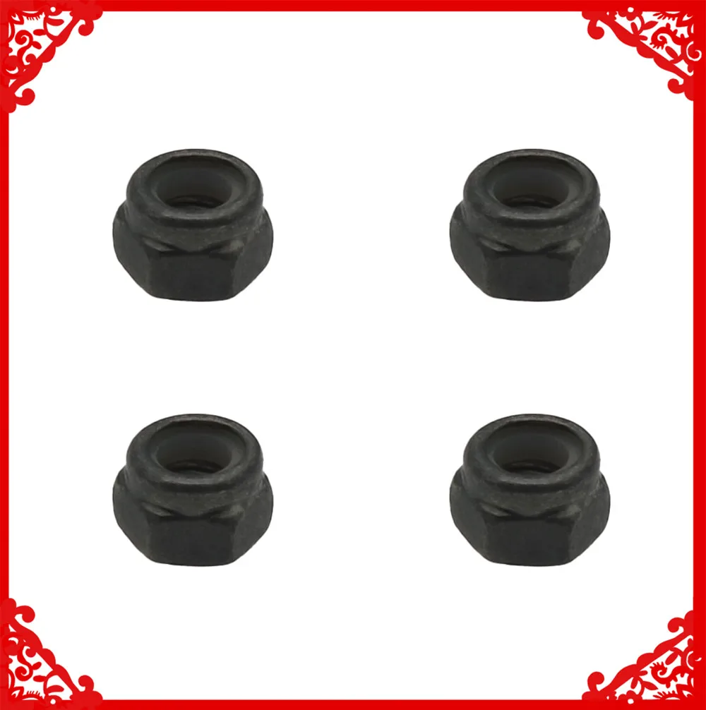 4 Pz/Set Dado In Nylon M4 Per 1-10 Arrma 6S 4S 3S E Mega Vorteks Senton Granito Big Rock Typhon Infraraction, Deadly Etc Parti Aggiornate