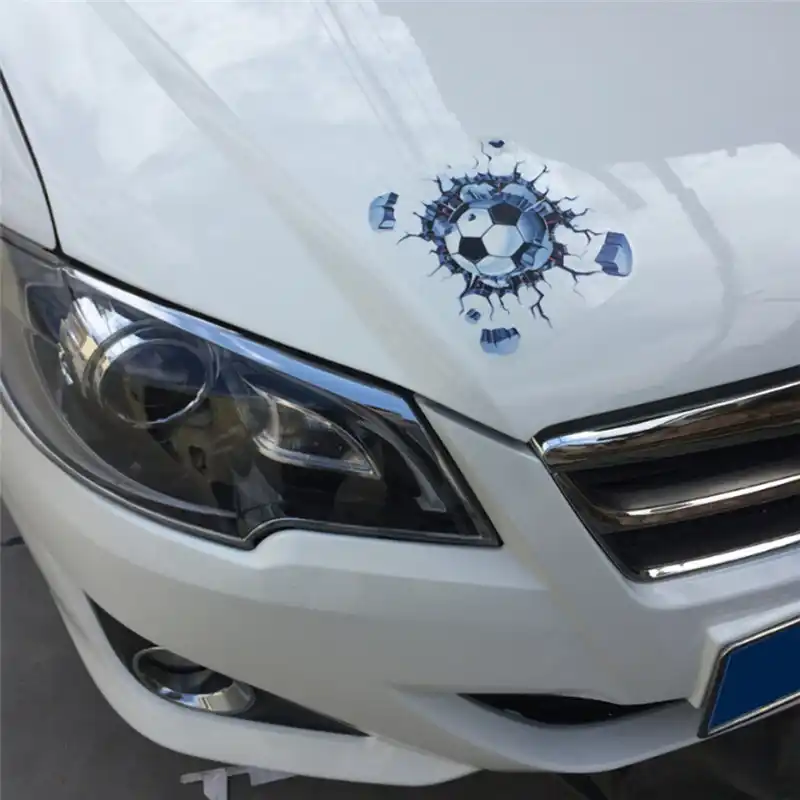 Оконная наклейка автомобильные наклейки 3D Автомобильная футбольные хит кузов