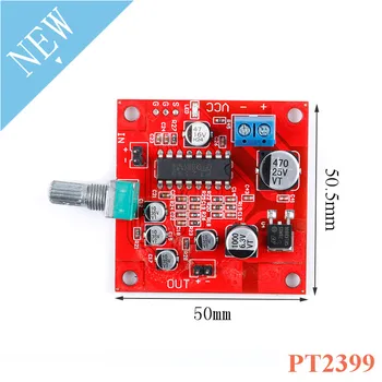

PT2399 Microphone Reverb Plate Reverberation Board No Preamplifier AMP Function Module DC 6v-15v M65831 Electronic DIY Board