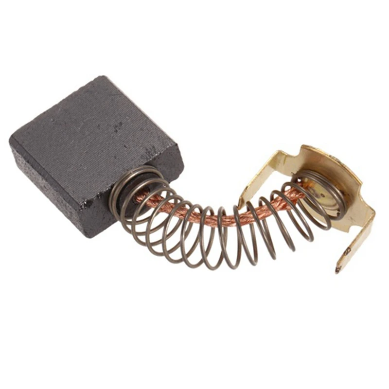 100 Pcs DC Electric Motor 43/64inch x 3/11inch x 7/10inch Carbon Brushes