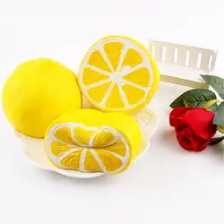 Сжимаемые игрушки для снятия стресса Малыш Забавный лимонный ароматизированный фрукт супер медленно поднимающийся брелок игрушка