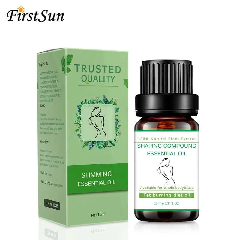 

2pcs Slimming Cellulite Massage Essential Oil Health Body Slimming Promote Fat Burn Thin Waist Stovepipe Body Care Lift Tool
