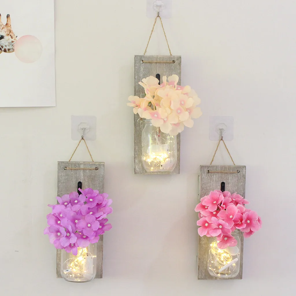 Новинка 2019 года Осенняя Декоративная гирлянда в стиле ретро для дома стеклянная