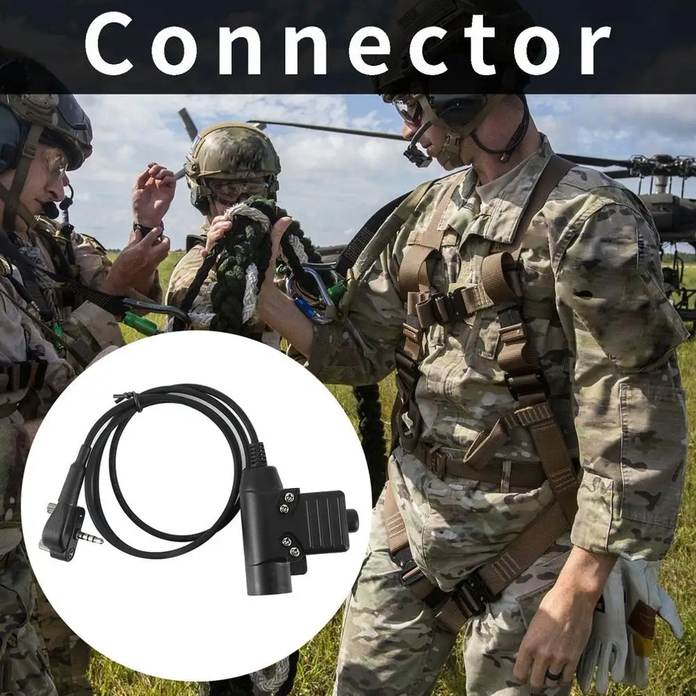 Портативный разъем для наушников U94 для VX-231 VX150 VX-160 Interphone черный портативный динамик/микрофон Микрофон PTT