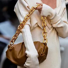 Bag Clutches-Bags Dumpling-Bag Madame-Bag Handbag-Day Single-Shoulder Women Soft 