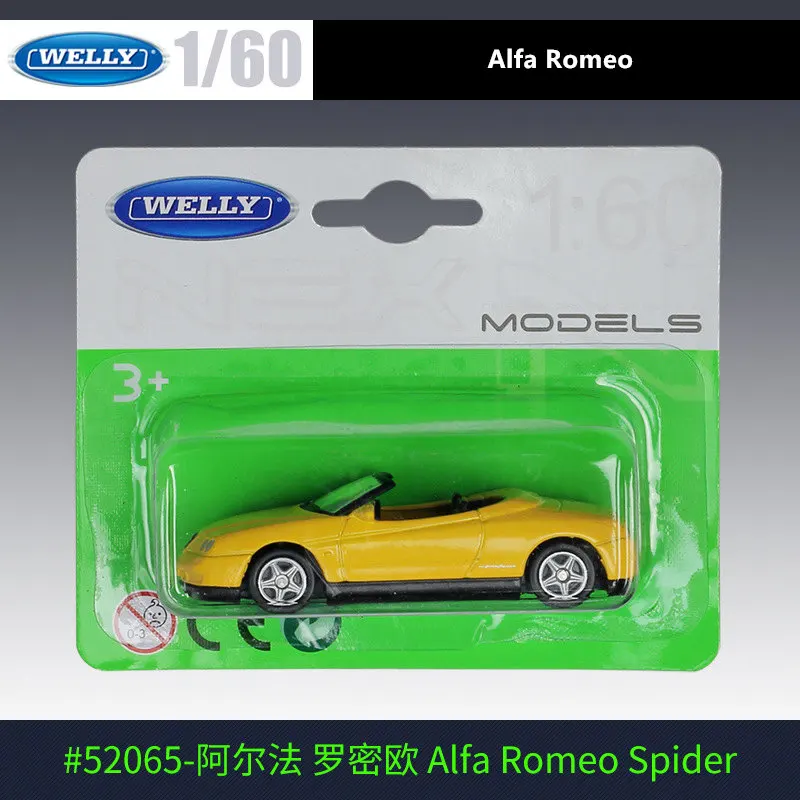 Модель автомобиля WELLY 1:60 Alfa Romeo модель из сплава коллекция украшений для