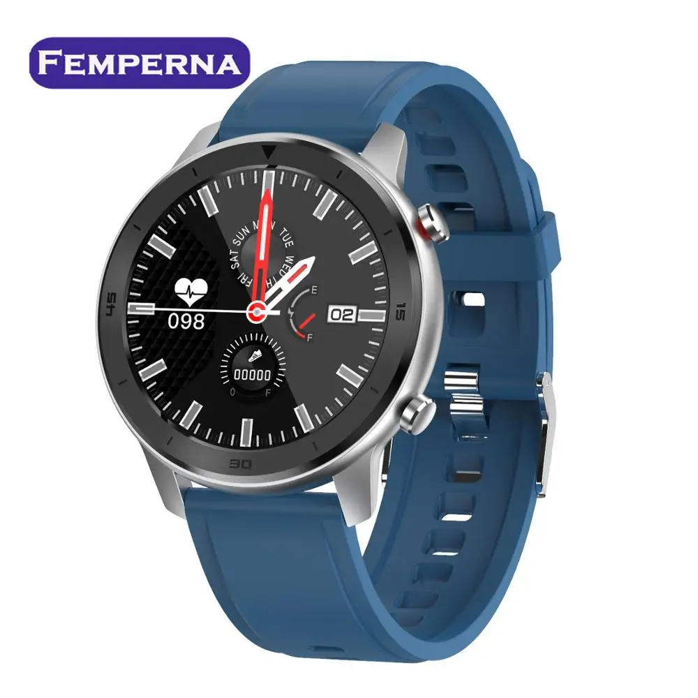 Femperna DT78 Смарт-часы для мужчин IP68 Водонепроницаемый сердечный ритм кровяное давление кислород Bluetooth 4,0 Смарт-часы для Android IOS