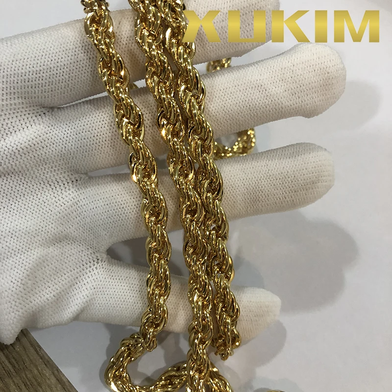 GSC001-C ювелирные изделия Xukim kejsarlyank kejsarlank kejsarlønk 7 мм Золотая застежка цепочка ангела цепочка Figora цепочка