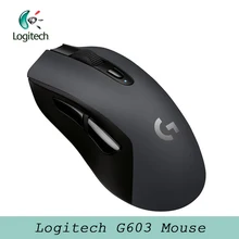Logitich G603 Беспроводная игровая мышь LIGHTSPEED оптическая 12000 dpi Bluetooth мышь эргономичная официальная проверка агентства для ПК ноутбука