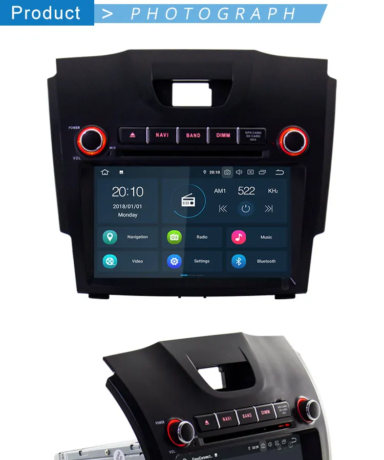 TOPBSNA 2 Din Android 9,0 Автомагнитола gps для Chevrolet S10 Holden trailvlazer colorado Isuzu D-max wifi стерео головное устройство RDS Аудио