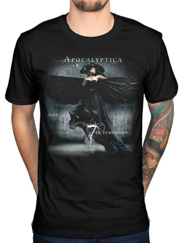 Apocalyptica 7th Symphony Футболка Череп Розы Helsinki I Don't Care |