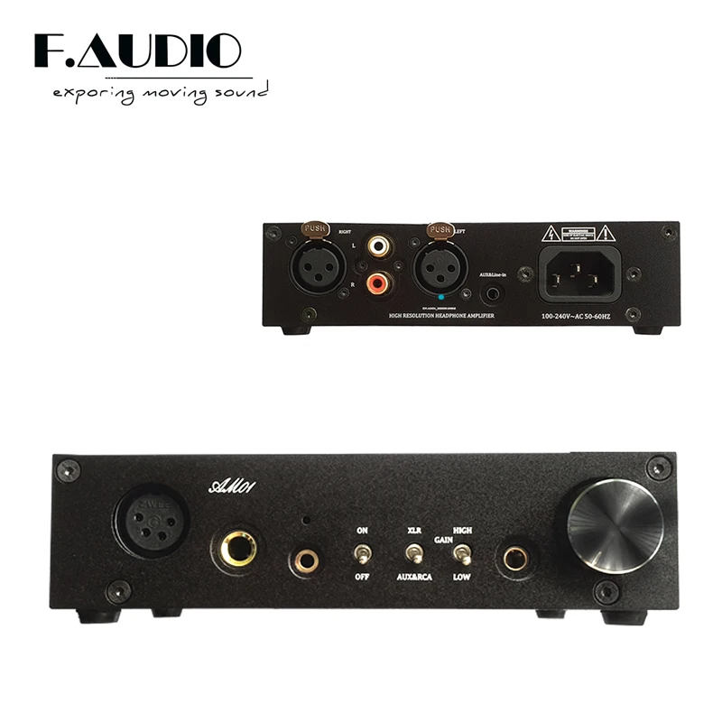 Новинка 2020 г. сбалансированный усилитель для наушников F.Audio AM01 с XLR RCA входом 6 35 мм
