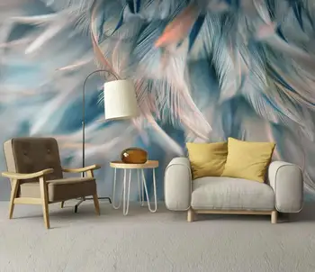 

[Self-Adhesive] 3D Feather 28322564 Wall Paper mural Wall Print Decal Wall Murals