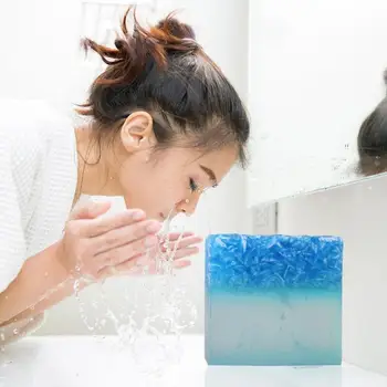 

100g Natural Moisturizing Washing Bathing Soap Cleaner Whitening Cleanser Skin Natural Glycerin Prevents Dry Skin Moisture