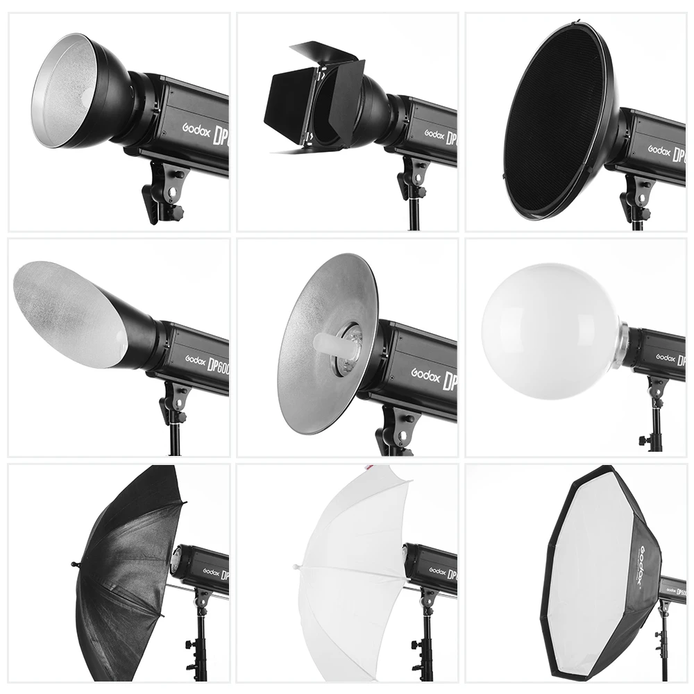Godox DP800II 800Ws GN88 профессиональная студийная стробоскоп со встроенным Godox 2,4G Беспроводная X СИСТЕМА вспышка
