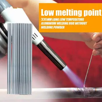 

Brass Practical Durable Sturdy Welding Sticks Aluminum Welding Wire Aluminium Welding Rod Low Temperature Cable Electrician PCB
