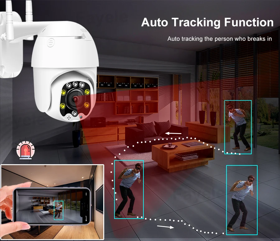 Inesun Camera auto tracking function