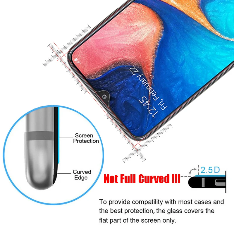 2 шт A 20 E стекло для samsung galaxy a20 a20e temepred Защитная пленка для экрана 20a 20e бронированный glas sam samsun galaxy защита