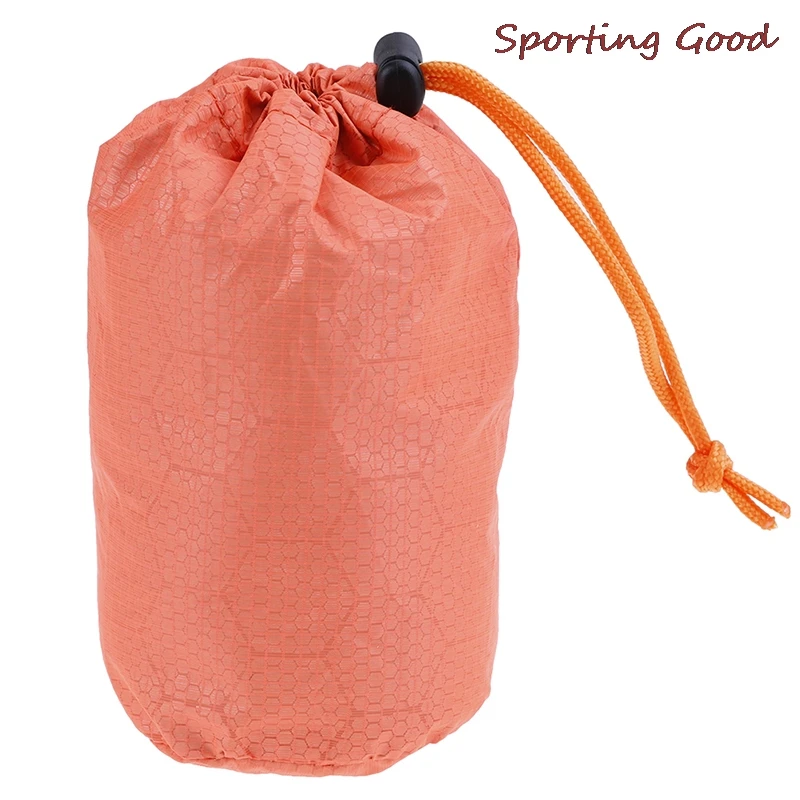 PE Wind-Proof Keep Warm Emergency Reusable Sleeping Bag Waterproof Survival Camping Travel Envelope Sleeping Bag
