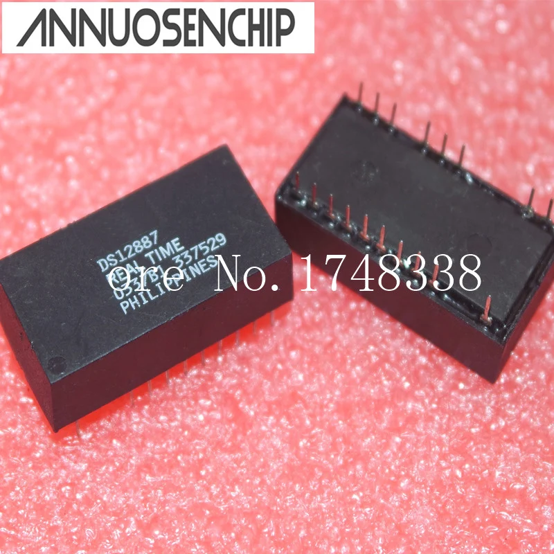 5PCS DS12887 Real Time Clock /RAM 128 BYTE 24-EDIP | Электронные компоненты и принадлежности