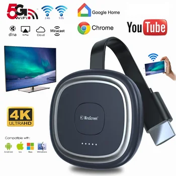 

G20 TV Stick 5G WiFi Video 4K Full HD Display Dongle HDMI Media Video Streamer TV Dongle Receiver For Google chromecast