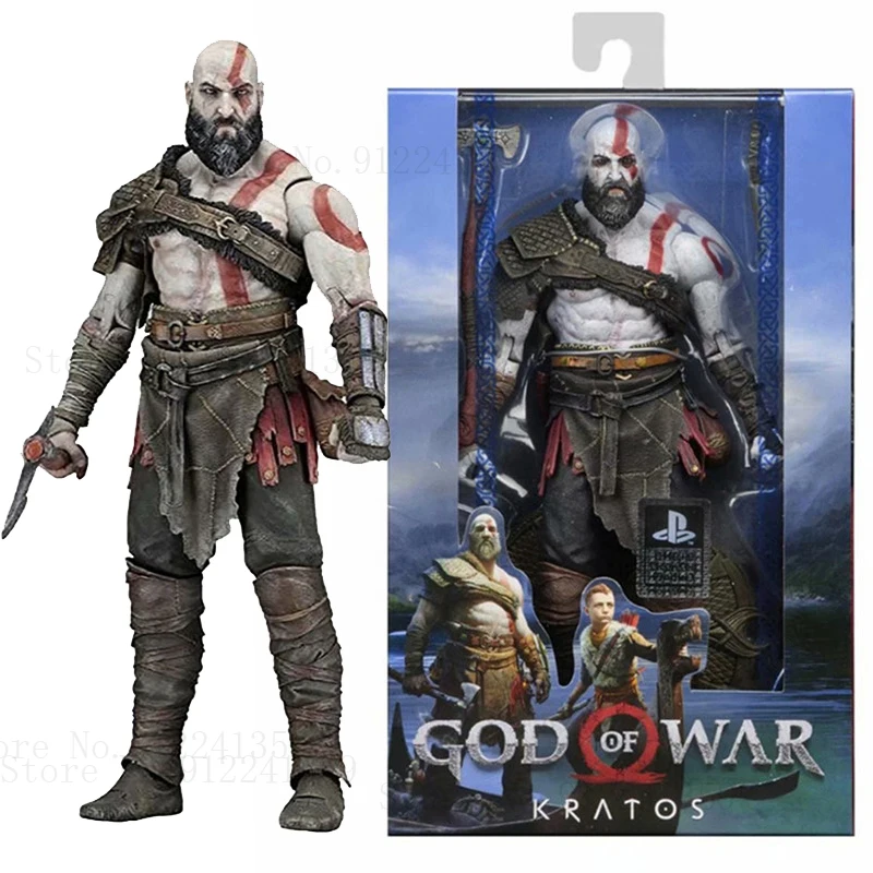 God of War 4 Kratos Ghost of Sparta 2018 Action Figure FIGURINE Model