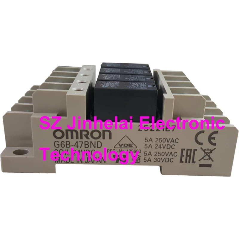 

New and Original Omron G6B-47BND DC24V Relay Terminal module 24VDC Relay and Base