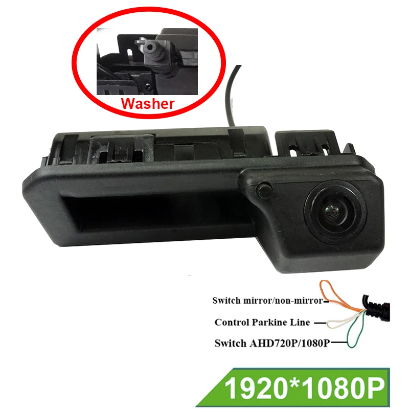 Камера заднего вида для Audi Q2 Q3 Q5 A5 A6 VW Passat Bora Skoda karoq Kodiaq 1920-1080 2017*2019 P | Автомобили и