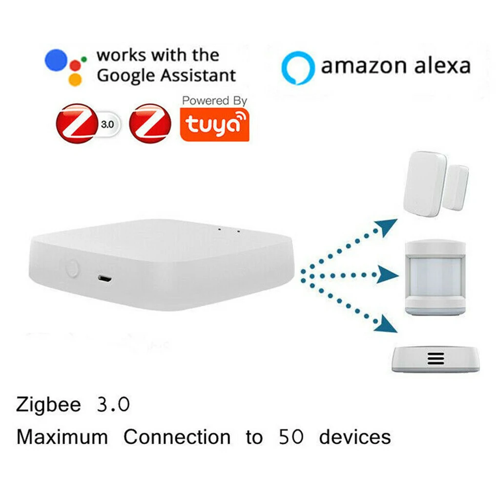 Tuya ZigBee 3.0 Smart Gateway Hub Smart Home Bridge Smart Life APP