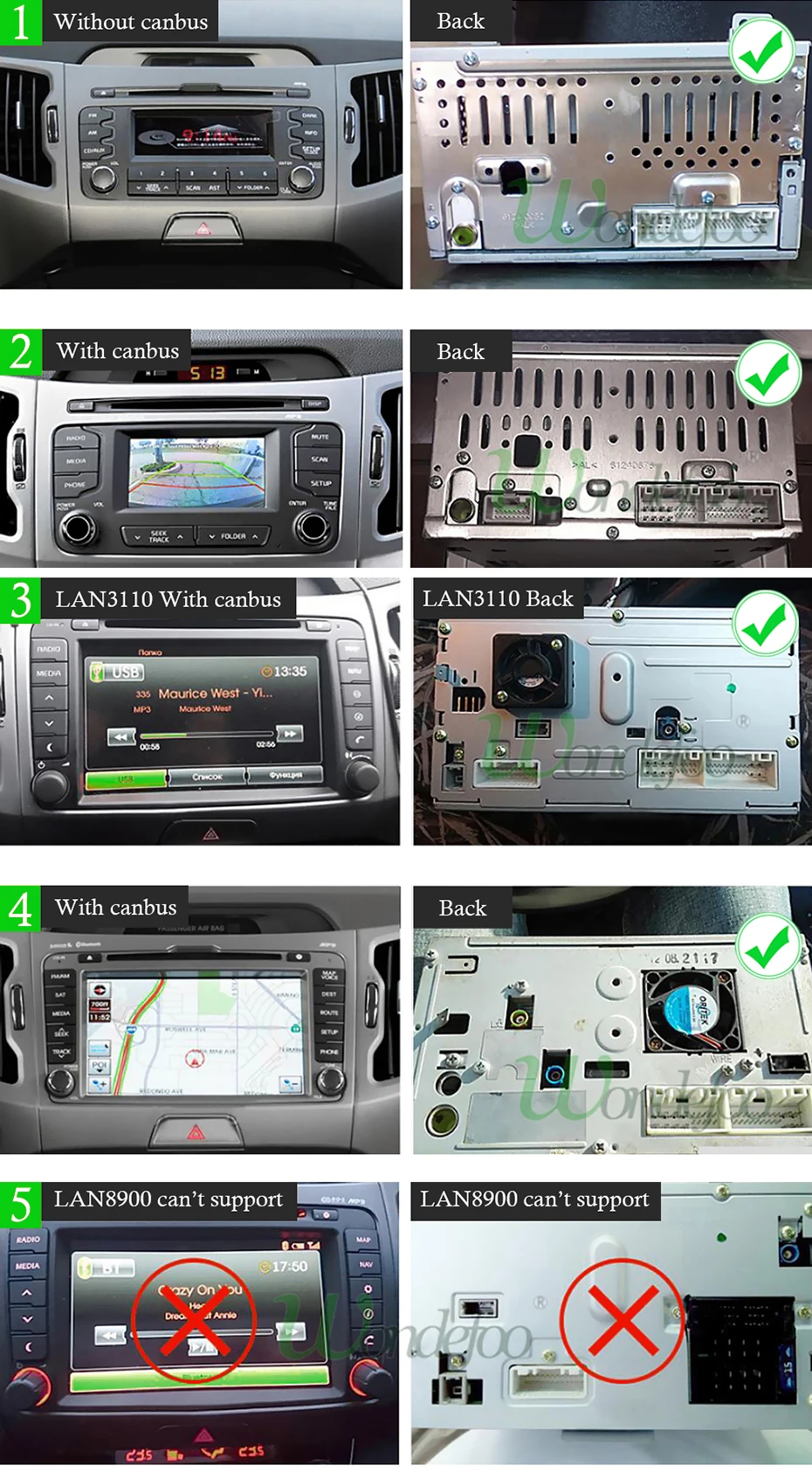 " 4G 64G Android 9,0 DSP ips AV выход автомобильный dvd-плеер для KIA sportage 2011- gps экран Навигация стерео радио приемник