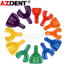 Пластиковые подставки для зубов AZDENT 12 шт./компл., Центральная поставка, прочный держатель для зубов Пластиковые подставки для зубов AZDENT 12 шт./компл., Центральная поставка, прочный держатель для зубов