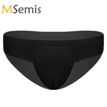 Мужские Ультра-тонкий шелковистый скрывает Гафель трусики Формирующие трусы или стринги Нижнее белье для трансвеститов трансгендер Трансвестит нижнее белье