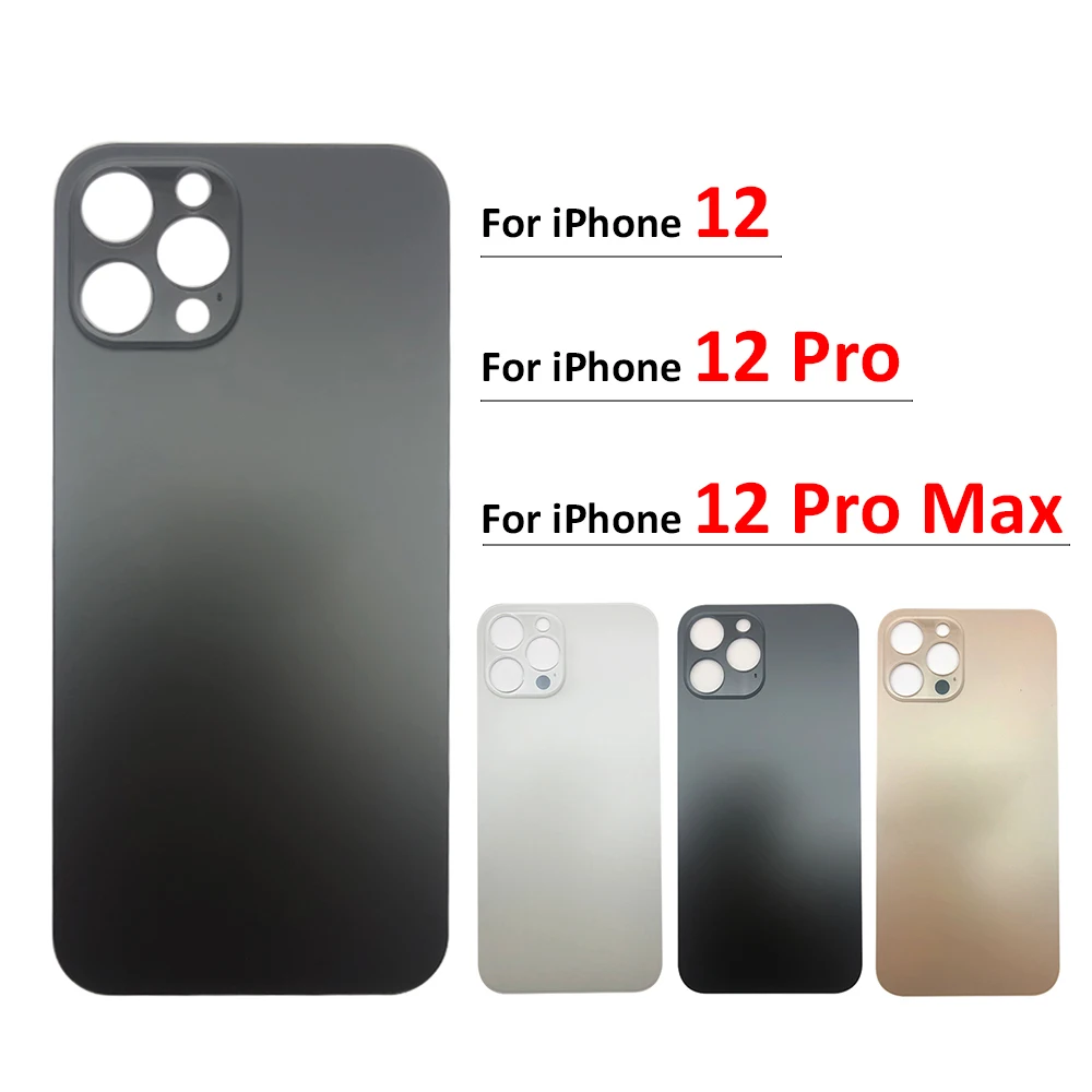 Новая задняя крышка корпус аккумулятора для Iphone 12 Pro Max запасные части с логотипом