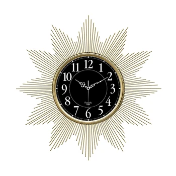 

Luxury Creative Wall Clock Digital Metal Nordic Silent Wall Clock Modern Design Reloj De Pared Moderno Home Decor Clocks OO50WC