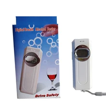Высокая Точность Небольшой Алкотестер дуя Тип детектор содержания алкоголя
