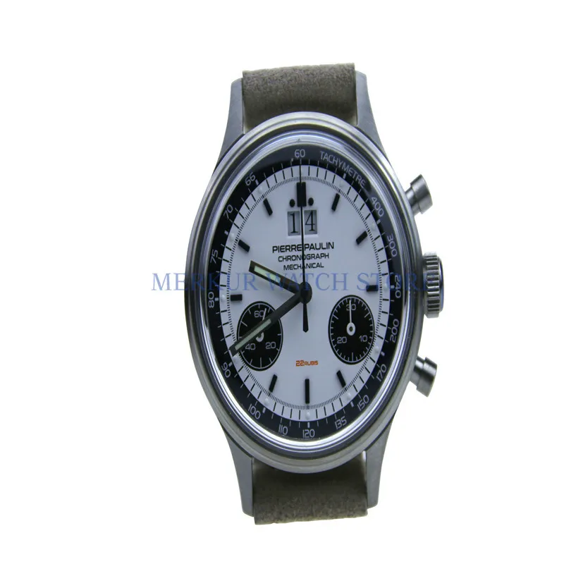 AD20 MERKUR PIERRE PAULIN TianJin 1963 Cronografo Meccanico mens Pilot Big  Data|Mechanical Watches| - AliExpress