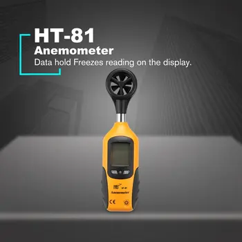 

Handheld LCD Digital Anemometer Wind Speed Gauge Measurement Measuring Tool Air Flow Speed Meter HT-81