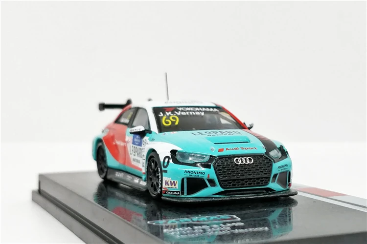 Tarmac Works 1: 64 RS 3 LMS WTCR Jean Karl Vernay Racing литая под давлением модель автомобиля