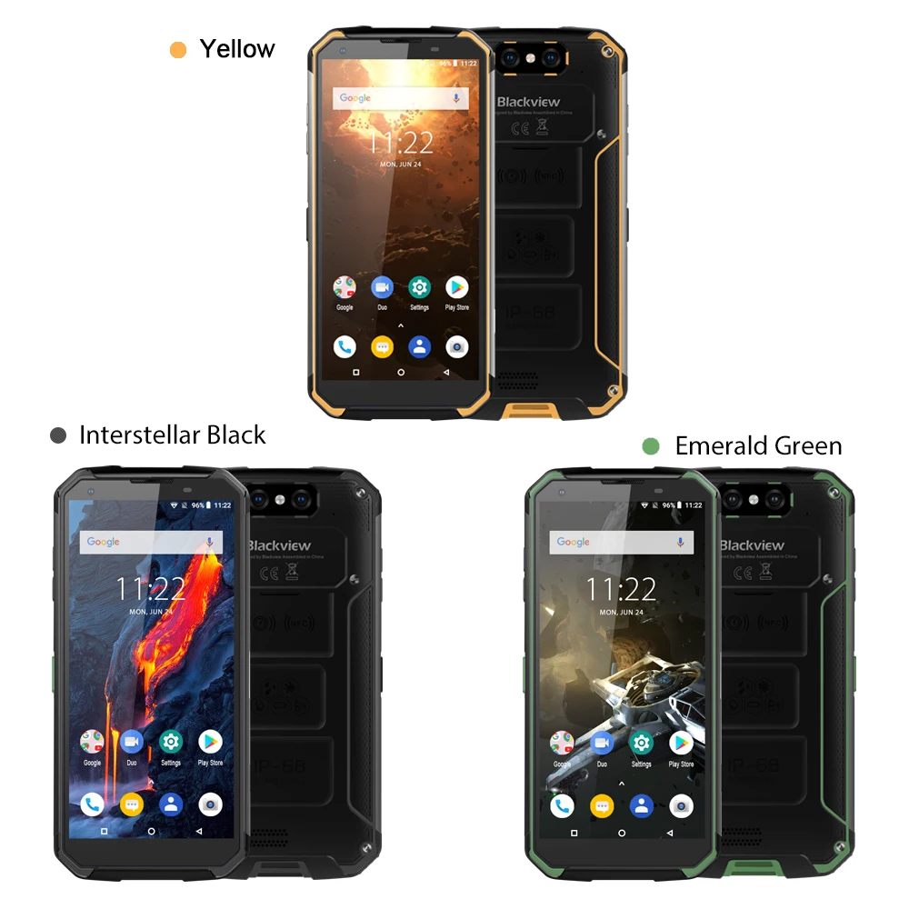 Blackview BV9500 Plus смартфон с восьмиядерным процессором Helio P70 Android 9 0 10000 мАч 5 7 дюймовым