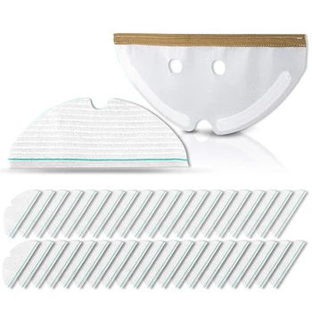 

50 PCS Disposable Mop Cloth Mopping Pad Replacement Parts for Roborock for Xiaomi Roborock ing